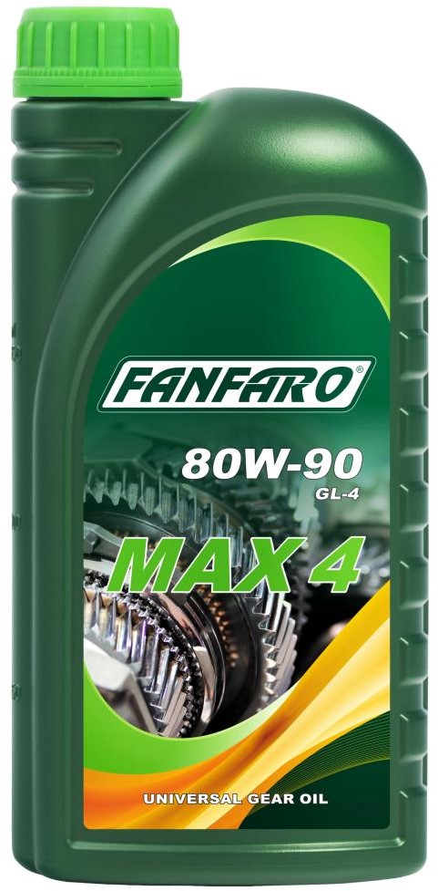 Олива трансмісійна FANFARO MAX-4 80W-90 API GL-4, 1 л (8701/1)